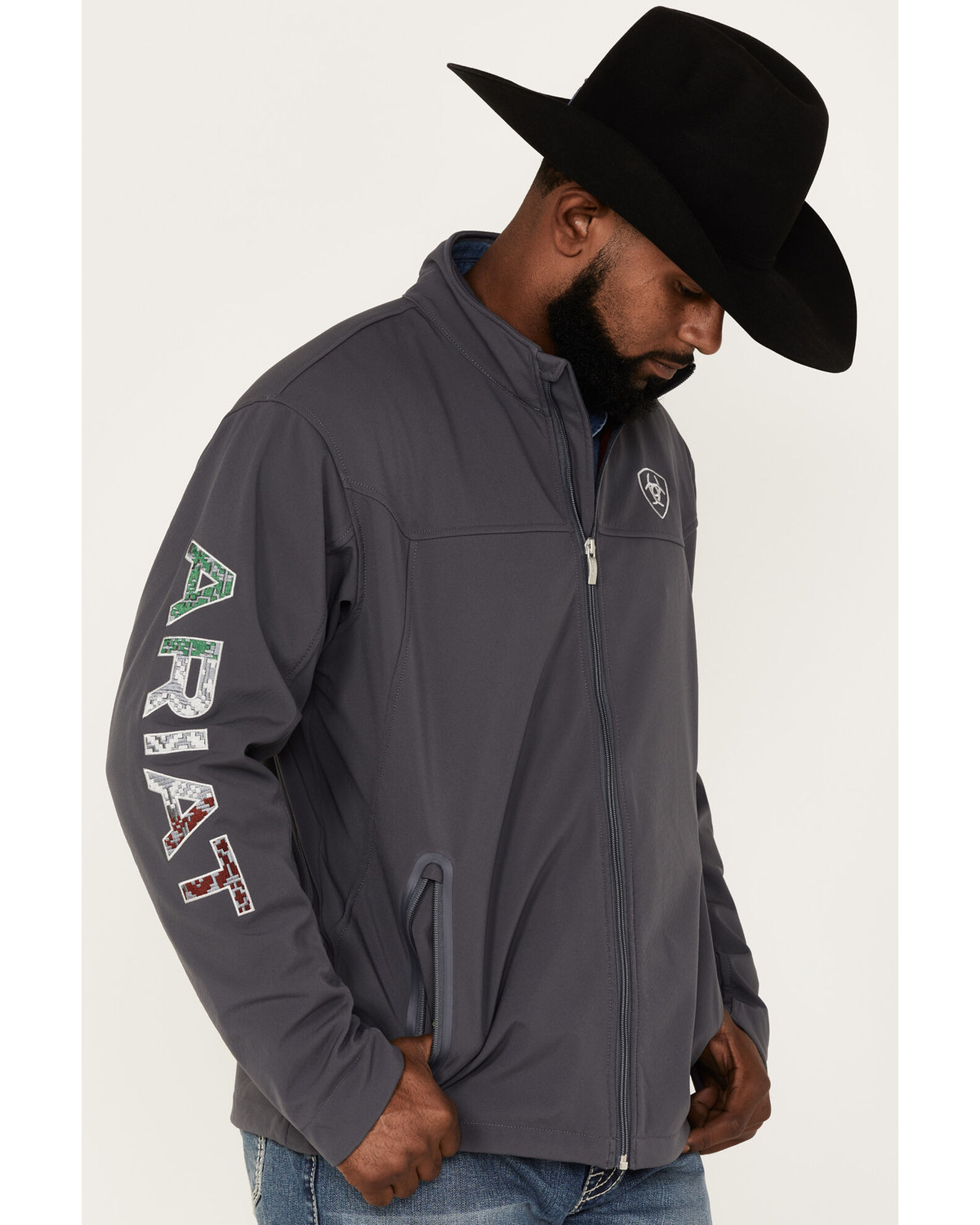 Ariat men's on sale team softshell jacket