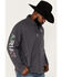 Image #1 - Ariat Men's Team Mexico Thunderbird Zip-Front Softshell Jacket , Black, hi-res