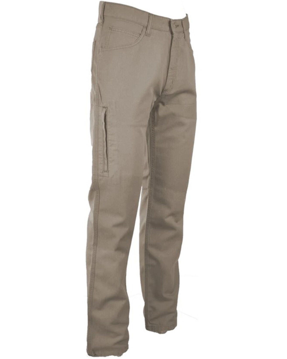 Lapco Men's FR Utlra Soft Canvas Straight Leg Work Jean, Beige/khaki, hi-res