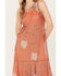 Image #3 - Johnny Was Women's Paisley Print Mesh Slip Dress, Multi, hi-res