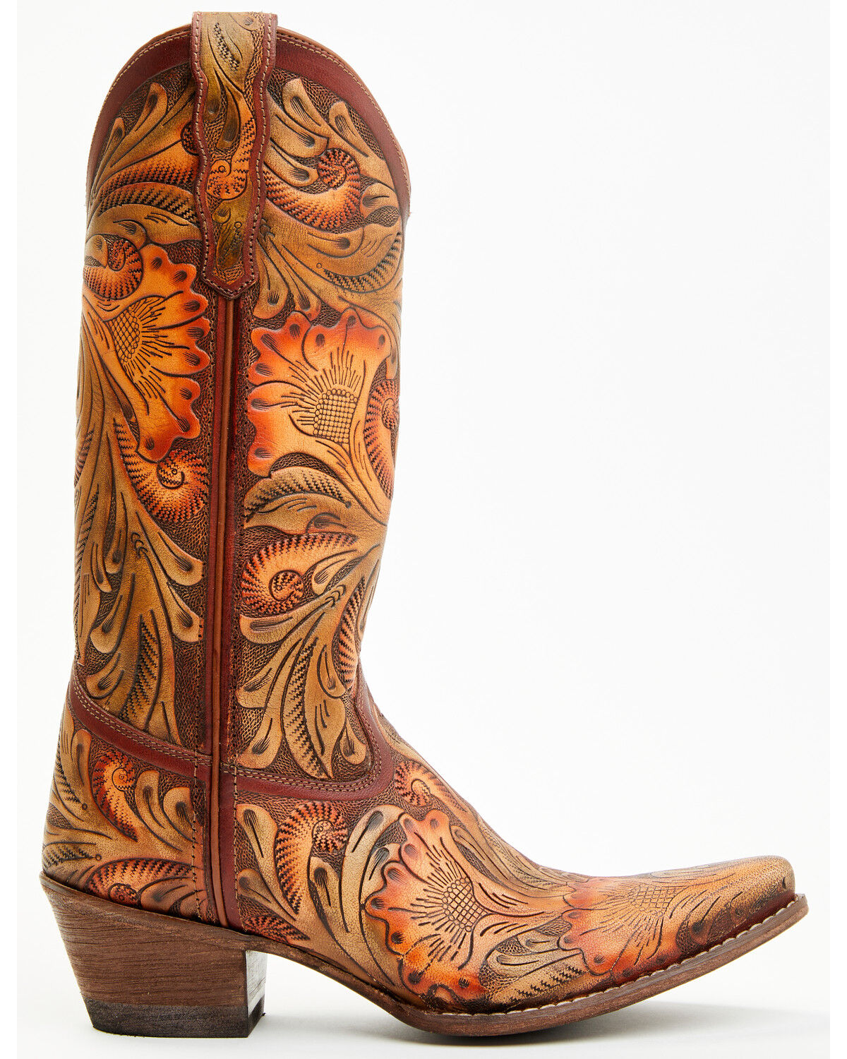 Image #2 - Shyanne Women's Sweetest Thing Tooled Western Boots - Snip Toe, Multi, hi-res