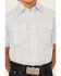 Image #3 - Ely Walker Boys' Paisley Print Short Sleeve Snap Western Shirt, Navy, hi-res