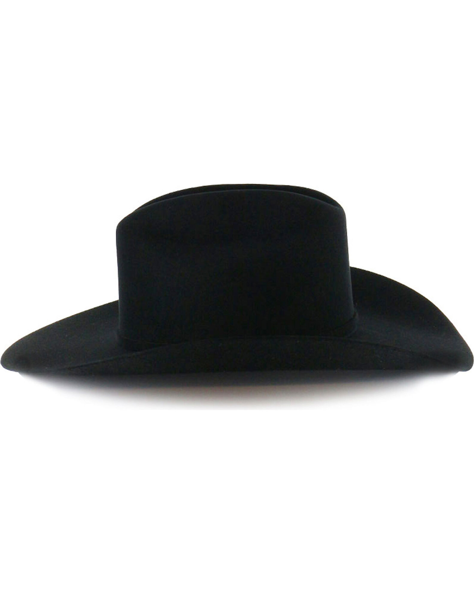 Image #3 - George Strait by Resistol Logan 6X Felt Cowboy Hat, Black, hi-res
