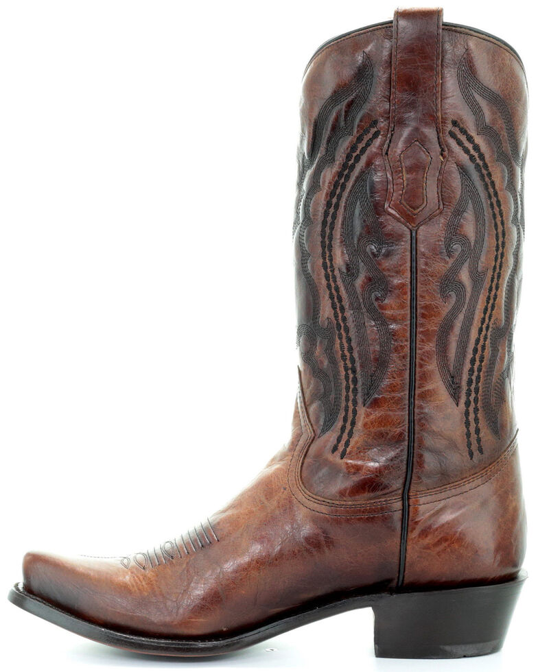 Corral Men's Jim Western Boots - Narrow Square Toe, Honey, hi-res