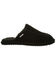 Image #2 - Bearpaw Men's Pierre Slippers, Black, hi-res