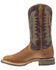 Lucchese Men's Rudy Western Boots - Broad Square Toe, Tan, hi-res