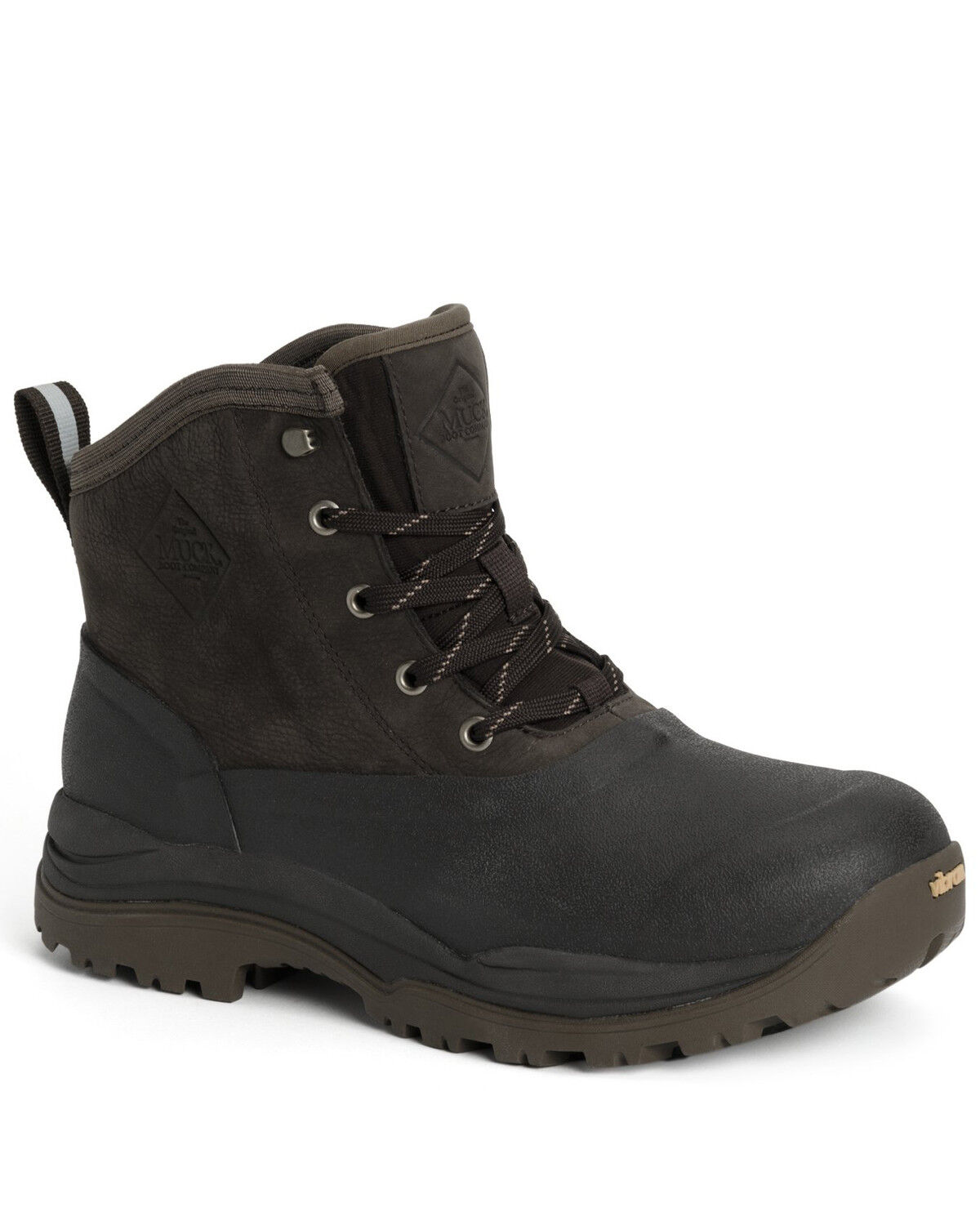 Image #1 - Muck Boots Men's Arctic Outpost Lace-Up Rubber Boots - Round Toe, , hi-res