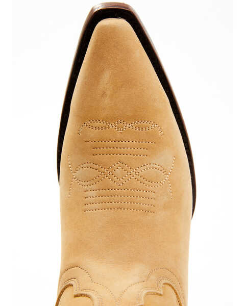 Image #6 - Planet Cowboy Women's Classic Sandy Western Boots - Snip Toe , Sand, hi-res