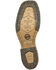 Image #5 - Double H Men's USA Long Western Boots - Square Toe, Brown, hi-res