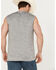 Image #4 - RANK 45® Men's Performance Tank Top, Grey, hi-res