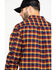 Hawx Men's Multi Fashion Stretch Plaid Flannel Long Sleeve Work Shirt , Multi, hi-res