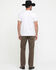 Image #3 - Levi's Men's 501 Original Straight Denim Jeans, Brown, hi-res