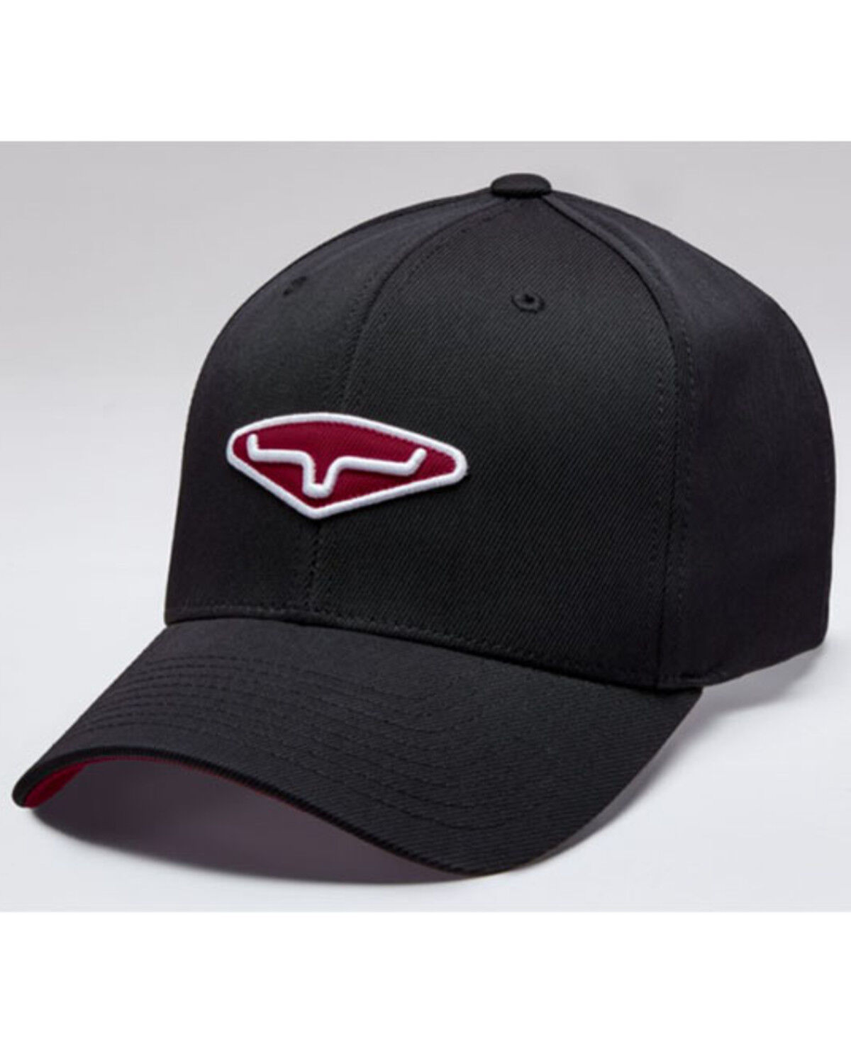 Image #1 - Kimes Ranch Men's Black Dynamite Links Logo Patch Ball Cap, Black, hi-res