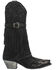 Image #2 - Dan Post Women's Bed Of Roses Western Boots - Snip Toe, Black, hi-res