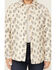 Image #3 - Blue B Women's Quilted Horse Print Button-Down Jacket, Cream, hi-res