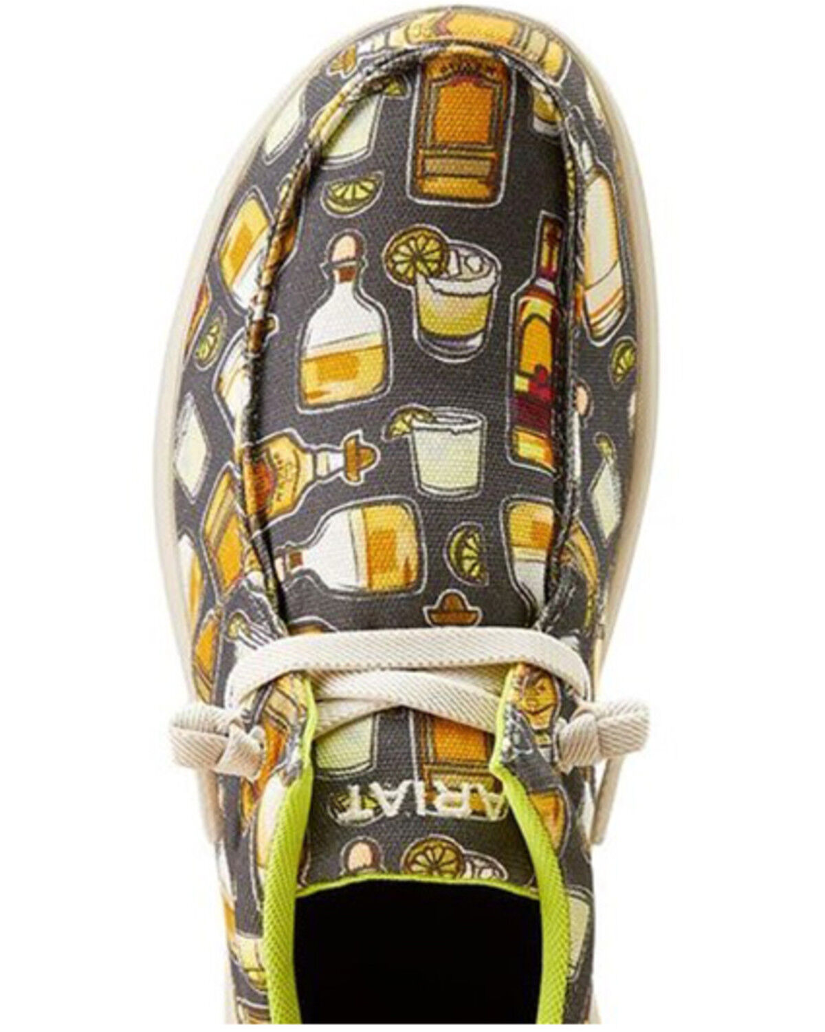 Image #4 - Ariat Men's Tequila Time Hilo Casual Shoes, Tan, hi-res