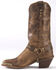 Abilene Distressed Tan Harness Cowgirl Boots - Pointed Toe, Tan, hi-res