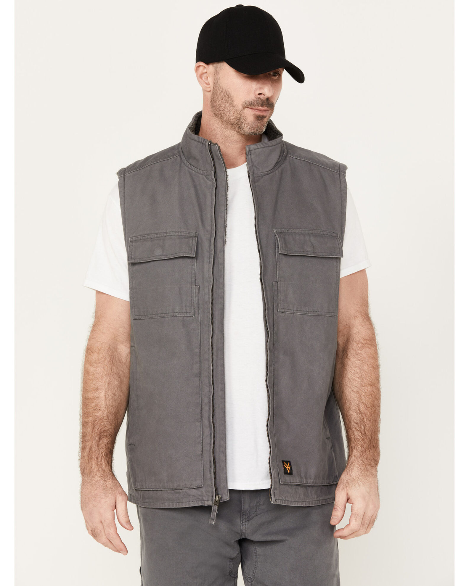 Mens work sales vest