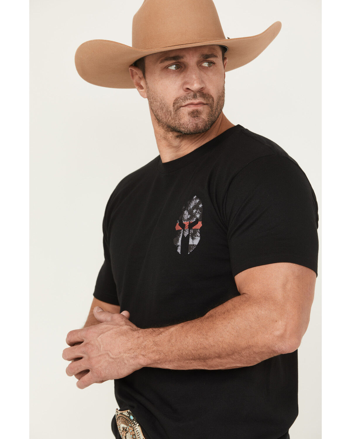 Image #4 - Howitzer Men's No Fear Short Sleeve Graphic T-Shirt, Black, hi-res