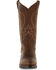 Image #10 - Shyanne Women's Donna Embroidered Leather Western Boots - Medium Toe, Brown, hi-res