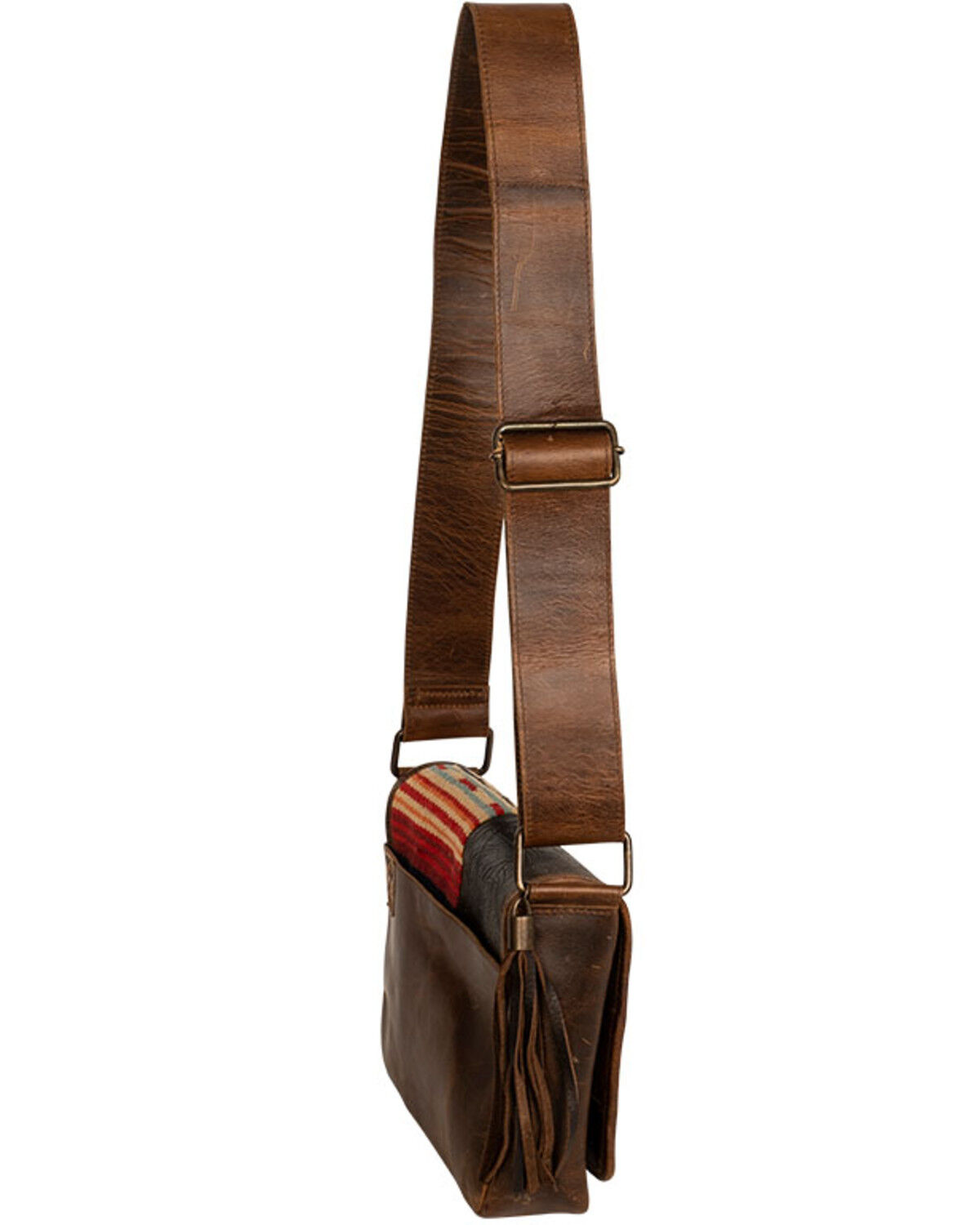 Image #5 - STS Ranchwear by Carroll Women's Chaynee Mountain Della Crossbody, Brown, hi-res