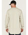 Image #4 - Hawx Men's FR Logo Long Sleeve T-Shirt, Taupe, hi-res