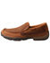 Image #3 - Twisted X Men's Basket Weave Slip-On Shoes - Moc Toe, Brown, hi-res