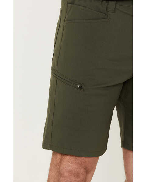 Wrangler ATG Men's All-Terrain Deep Olive Asymmetric Cargo Shorts - Country  Outfitter