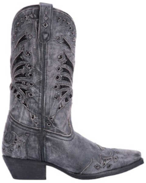 Laredo Women's Stevie Western Boots - Snip Toe, Black, hi-res