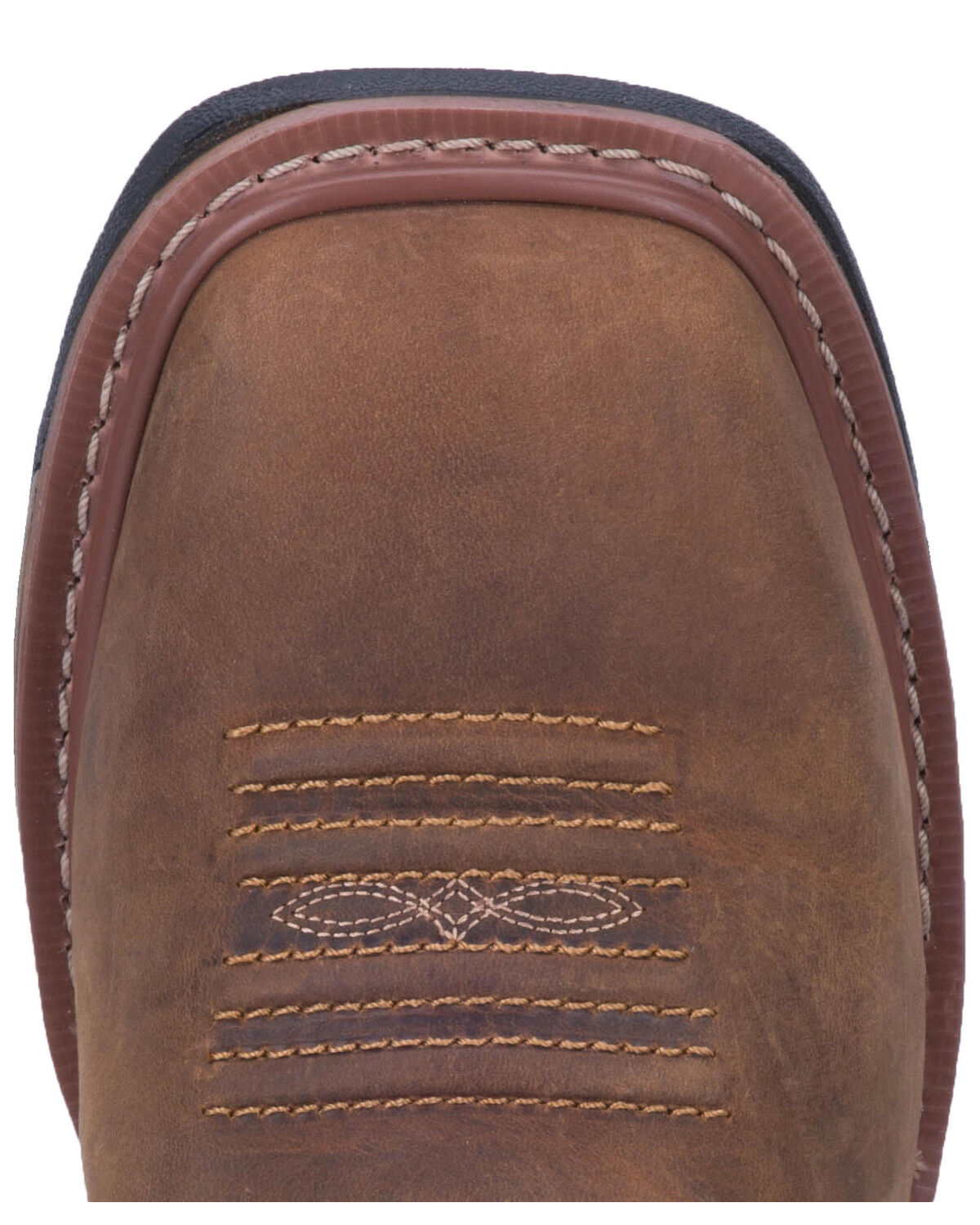 Image #7 - Dan Post Men's Blayde Waterproof Wellington Work Boots - Steel Toe, Saddle Tan, hi-res