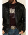 Cody James Men's Black Backwoods Distressed Faux Leather Moto Jacket - Big , Black, hi-res