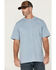 Image #1 - Hawx Men's Forge Solid Short Sleeve Work T-Shirt, Light Blue, hi-res