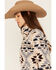 Image #2 - Shyanne Women's Southwestern Print Polar Fleece Pullover, Natural, hi-res