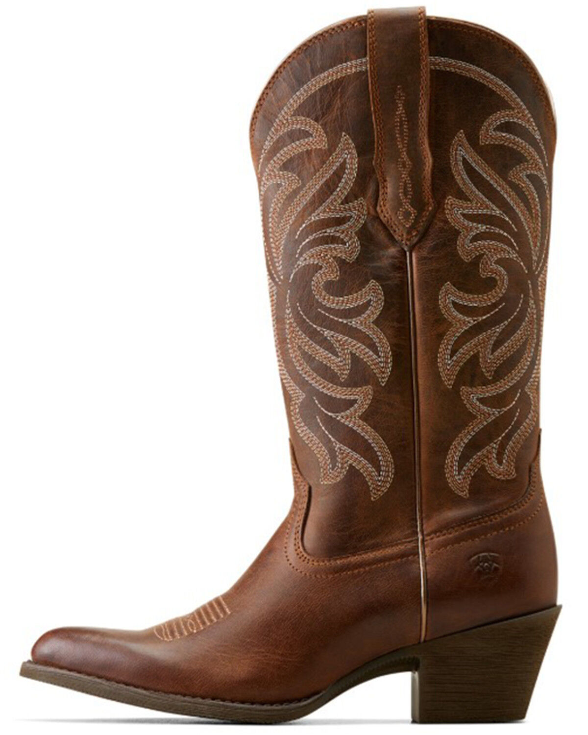Image #2 - Ariat Women's Heritage Stretchfit Western Boots - Round Toe, Brown, hi-res