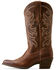Image #2 - Ariat Women's Heritage Stretchfit Western Boots - Round Toe, Brown, hi-res