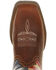 Durango Women's Lady Rebel Patriotic Flag Work Boots - Steel Toe, Brown, hi-res