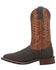 Image #3 - Laredo Men's Dillon Western Boots - Broad Square Toe, Brown, hi-res