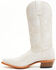 Image #3 - Shyanne Women's Lasy Floral Embroidered Western Boots - Snip Toe, Ivory, hi-res