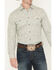 Image #3 - Gibson Trading Co Men's Garfunkle Medallion Print Long Sleeve Snap Stretch Western Shirt - Big, Mint, hi-res