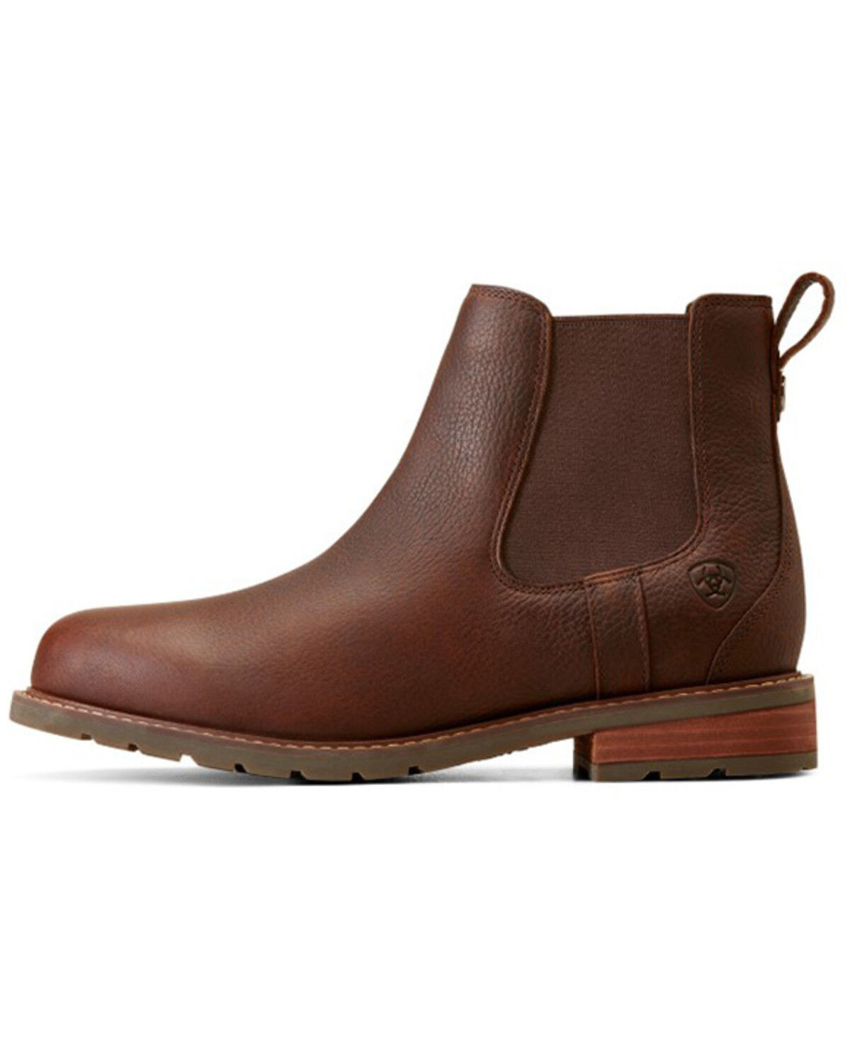 Image #2 - Ariat Men's Wexford Waterproof Chelsea Boots - Round Toe, Brown, hi-res