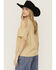 Image #4 - White Crow Women's Tennessee Whiskey Cold Shoulder Short Sleeve Graphic Tee, Mustard, hi-res