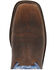 Image #6 - Durango Men's Workhorse Soft Pull On Western Work Boots - Square Toe, , hi-res