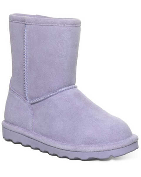 Bearpaw Girls' Elle Casual Boots - Round Toe , Purple, hi-res