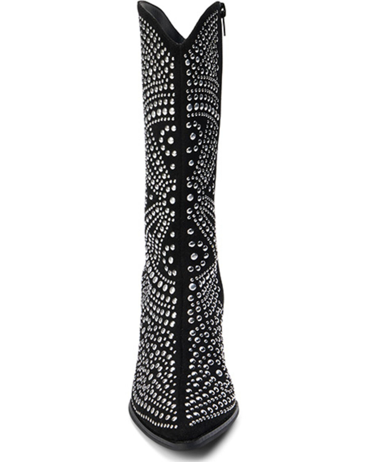Image #4 - Matisse Women's Twain Studded Western Boots - Round Toe, Black, hi-res