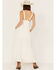 Image #4 - Cleo + Wolf Women's Textured Western Maxi Dress , Ivory, hi-res