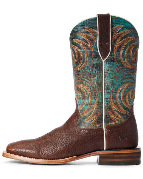 Ariat Men's Storm Bottle Western Performance Boots - Broad Square Toe, Brown, hi-res