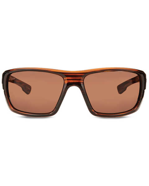 Image #2 - Hobie Mojo Float Shiny Brown & Copper Wood Grain Polarized Sunglasses , Brown, hi-res