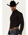 Image #2 - Ariat Men's Merrick Printed Long Sleeve Button-Down Stretch Western Shirt , Black, hi-res