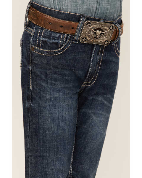 Image #4 - Cody James Little Boys' Maverick Dark Wash Straight Jeans - Sizes 4-8, , hi-res
