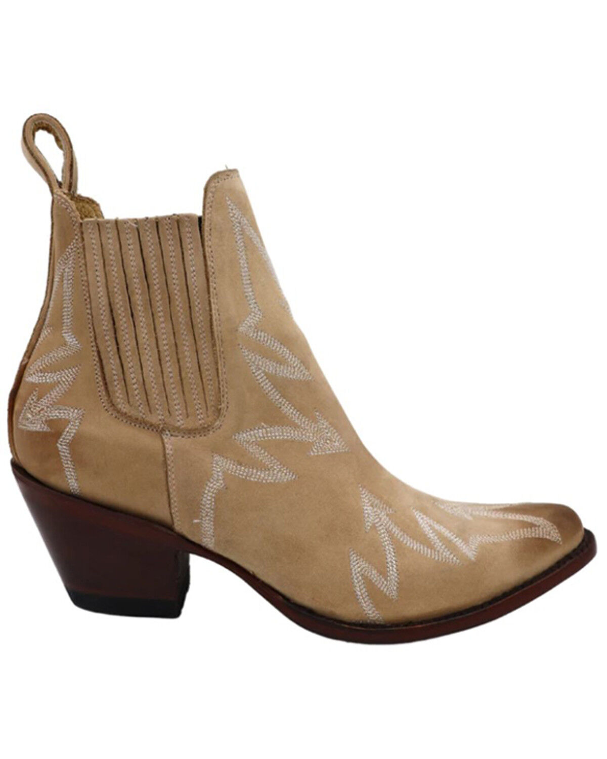 Image #2 - Yippee Ki Yay by Old Gringo Women's Vadia Western Booties - Round Toe, Natural, hi-res